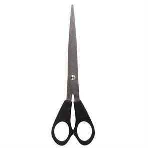 {{photo.Alt || photo.Description || 'Ножницы STAFF Basic 165 мм, чёрные, ПВХ чехол с европодвесом, 235459'}}