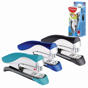 {{photo.Alt || photo.Description || 'Степлер №24/6, 26/6 MAPED &quot;Ergologic&quot;, до 25 листов, с контейнером для скоб, серебристо-бирюзовый, 352513'}}