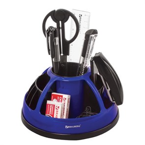 {{photo.Alt || photo.Description || 'Канцелярский набор BRAUBERG &quot;ULTRA&quot;, 10 предметов, вращающаяся конструкция, черно-синий, 231930'}}