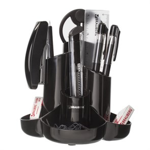 {{photo.Alt || photo.Description || 'Канцелярский набор BRAUBERG &quot;Богемия&quot;, 10 предметов, черный, 236951'}}