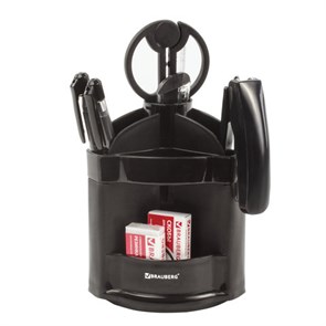 {{photo.Alt || photo.Description || 'Канцелярский набор BRAUBERG &quot;Офисный 100&quot;, 10 предметов, вращающаяся конструкция, черный, блистер, 236949'}}