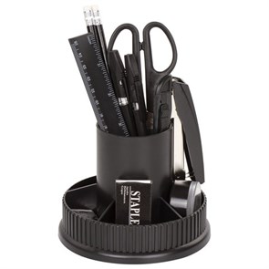 {{photo.Alt || photo.Description || 'Канцелярский набор STAFF &quot;Раунд&quot;, 13 предметов, круглое основание, вращающаяся конструкция, 230745'}}