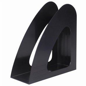 {{photo.Alt || photo.Description || 'Лоток вертикальный для бумаг BRAUBERG &quot;Delta&quot;, 240х90х240 мм, черный, 237239'}}