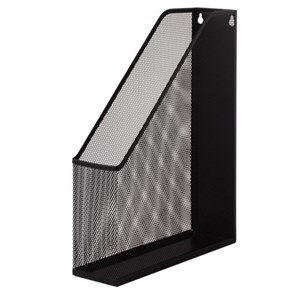 {{photo.Alt || photo.Description || 'Лоток вертикальный для бумаг BRAUBERG &quot;Germanium&quot; (250х72х315 мм), металлический, черный, 231948'}}