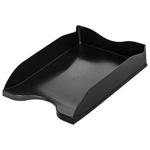 {{photo.Alt || photo.Description || 'Лоток горизонтальный для бумаг BRAUBERG STYLE, 345х255х65 мм, черный, 238105'}}