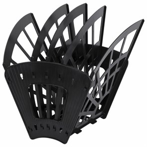 {{photo.Alt || photo.Description || 'Лоток для бумаг веерный STAFF 5-ти секционный, 4 отделения, сетчатый, черный, 237021'}}