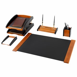 {{photo.Alt || photo.Description || 'Набор настольный GALANT &quot;Cayman&quot; из дерева, 5 предметов, цвет &quot;светлое дерево/чёрный&quot;, 238159'}}