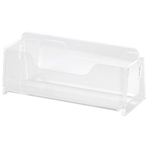 {{photo.Alt || photo.Description || 'Подставка для визиток настольная BRAUBERG, 95х40 мм, 1 карман глубиной 32 мм, 290420'}}