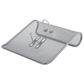 {{photo.Alt || photo.Description || 'Подставка для календаря большая BRAUBERG &quot;Germanium&quot;, металлическая, 57х200х200 мм, серебристая, 231973'}}