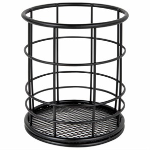 {{photo.Alt || photo.Description || 'Органайзер стаканчик для косметики и мелочей MONTE VITA, металлический, 100х90 мм, черный, 272487'}}