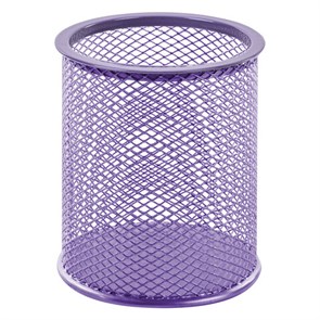 {{photo.Alt || photo.Description || 'Подставка-органайзер BRAUBERG &quot;Germanium&quot;, металлическая, круглое основание, 100х89 мм, фиолетовая, 231981'}}