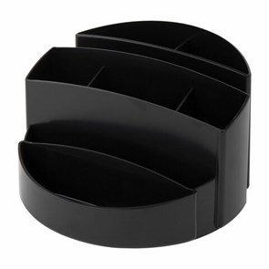 {{photo.Alt || photo.Description || 'Подставка-органайзер BRAUBERG &quot;Office&quot;, 133х133х80 мм, 8 отделений, черная, 237948'}}