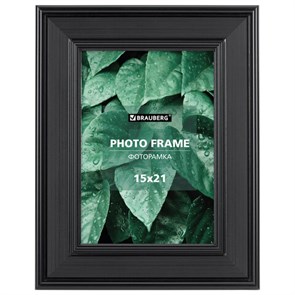 {{photo.Alt || photo.Description || 'Рамка 15х21 см небьющаяся, багет 47 мм, пластик, BRAUBERG &quot;Albert&quot;, черная, 391263'}}