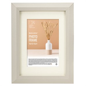 {{photo.Alt || photo.Description || 'Рамка 15х21 см с паспарту 10х15 см небьющаяся, аналог IKEA, багет 26 мм, МДФ, BRAUBERG &quot;Zool&quot;, серая, 391375'}}