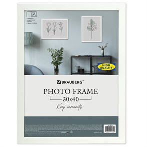 {{photo.Alt || photo.Description || 'Рамка 30х40 см небьющаяся, аналог IKEA, багет 21 мм, МДФ, BRAUBERG &quot;Idea&quot;, белая, 391372'}}