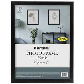 {{photo.Alt || photo.Description || 'Рамка 30х40 см небьющаяся, аналог IKEA, багет 21 мм, МДФ, BRAUBERG &quot;Idea&quot;, черная, 391373'}}