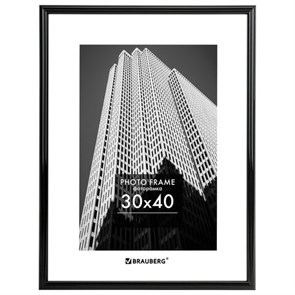 {{photo.Alt || photo.Description || 'Рамка 30х40 см небьющаяся, багет 14 мм, пластик, BRAUBERG &quot;Original&quot;, черная, 391230'}}