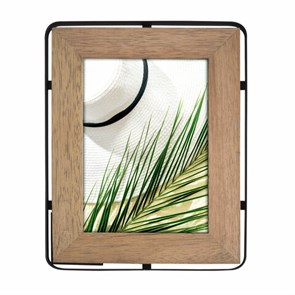 {{photo.Alt || photo.Description || 'Рамка из мангового дерева BRAUBERG LOFT IRONWOOD, фото 13х18 см, стекло, 19х24 см, 391287'}}