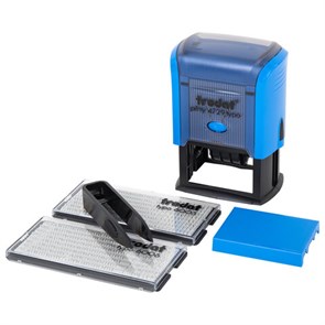 {{photo.Alt || photo.Description || 'Датер самонаборный, 4 строки+дата, оттиск 50х30 мм, синий, TRODAT 4729 BANK, кассы в комплекте, 62257'}}