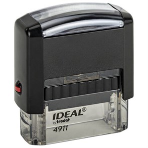 {{photo.Alt || photo.Description || 'Оснастка для штампа, размер оттиска 38х14 мм синий, TRODAT IDEAL 4911 P2, подушка в комплекте, 125417'}}