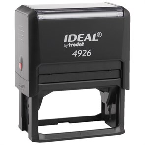 {{photo.Alt || photo.Description || 'Оснастка для штампа, размер оттиска 75х38 мм, синий, TRODAT IDEAL 4926 P2, подушка в комплекте, 125432'}}