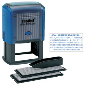 {{photo.Alt || photo.Description || 'Штамп самонаборный 7-строчный, оттиск 60х33 мм, синий без рамки, TRODAT 4928/DB, КАССЫ В КОМПЛЕКТЕ'}}