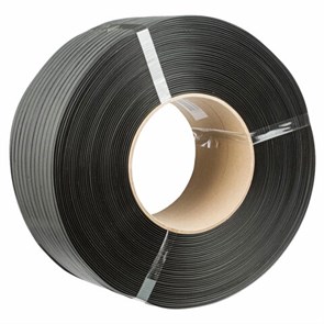 Стреппинг лента полипропиленовая, серая, 15 мм х 0,8 мм, длина 2000 метров, 609093 609093