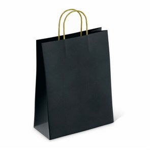 {{photo.Alt || photo.Description || 'Крафт-пакет бумажный &quot;Black&quot; 26х15х35 см, с кручеными ручками, плотность 80 г/м2, моноцвет, 112429'}}