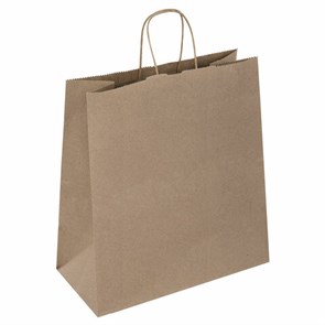 {{photo.Alt || photo.Description || 'Крафт-пакет бумажный 24х14х28 см, КОМПЛЕКТ 50 шт., крученые ручки, плотность 90 г/м2, LAIMA ECO CRAFT, 609685'}}