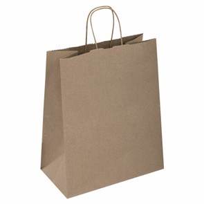 {{photo.Alt || photo.Description || 'Крафт-пакет бумажный 26х15х35 см, КОМПЛЕКТ 50 шт., крученые ручки, плотность 90 г/м2, LAIMA ECO CRAFT, 609686'}}