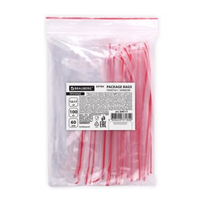 {{photo.Alt || photo.Description || 'Пакеты ZIP LOCK &quot;зиплок&quot; ПРОЧНЫЕ, комплект 100 шт., 120х170 мм, ПВД, 60 мкм, BRAUBERG EXTRA, 608171'}}