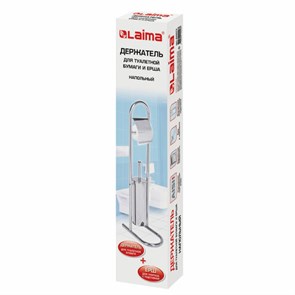 {{photo.Alt || photo.Description || 'Ерш для унитаза, стойка и держатель для туалетной бумаги, зеркальный, нержавеющая сталь, LAIMA, 609079'}}