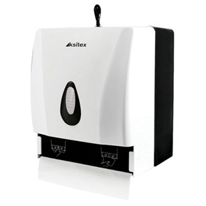 {{photo.Alt || photo.Description || 'Диспенсер для полотенец KSITEX (Система H3/Н1), ZZ (V) и в рулонах, белый, ТН-8218A'}}