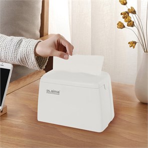 {{photo.Alt || photo.Description || 'Диспенсер для салфеток LAIMA ORIGINAL (Система N4), БОЛЬШОЙ, настольный, белый, 605771'}}