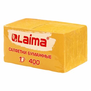 {{photo.Alt || photo.Description || 'Салфетки бумажные 400 шт., 24х24 см, &quot;Big Pack&quot;, жёлтые, 100% целлюлоза, LAIMA, 114726'}}