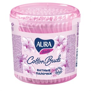 {{photo.Alt || photo.Description || 'Ватные палочки КОМПЛЕКТ 200 шт., AURA, пластиковый стакан, 20803, 13144'}}