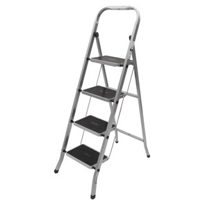 {{photo.Alt || photo.Description || 'Стремянка стальная КЛАСС ПЛЮС, 4 ШИРОКИЕ СТУПЕНИ 20х30 см, верхняя площадка 91 см, до 120 кг, 123304'}}