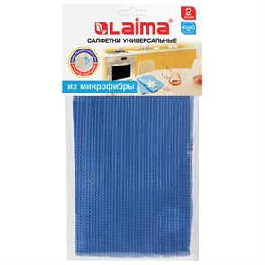 {{photo.Alt || photo.Description || 'Салфетки из МИКРОФИБРЫ ВАФЕЛЬНОЙ универсальные 40х60 см, КОМПЛЕКТ 2 шт., голубые 200 г/м2, LAIMA, 607580'}}