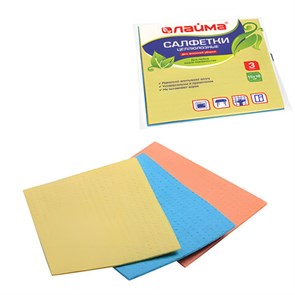 {{photo.Alt || photo.Description || 'Салфетки ЦЕЛЛЮЛОЗНЫЕ (губчатые) MAXI, 15х18 см, КОМПЛЕКТ 3 шт., мега впитываемость, LAIMA, К5025, 601558'}}