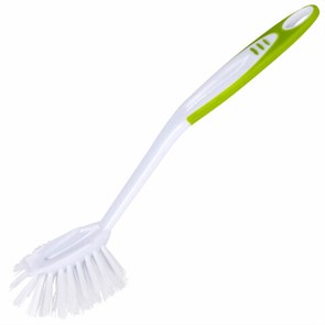 {{photo.Alt || photo.Description || 'Щетка для мытья посуды ЛЮБАША, 25 см, пластик, ручка с ПВХ-покрытием, 603631'}}