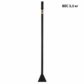 {{photo.Alt || photo.Description || 'Ледоруб-топор шириной 14 см, ВЕС 3,3 кг, металлическая ручка 135 см, D=34 мм, СУПЕРУСИЛЕННЫЙ, серая порошковая окраска, ГРАНДМАСТЕР, 700346'}}