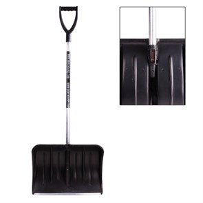 {{photo.Alt || photo.Description || 'Лопата снеговая 54х37 см, пластиковая, алюминиевый черенок с V-ручкой 130 см, армирующая алюминиевая планка, № 13, №13'}}