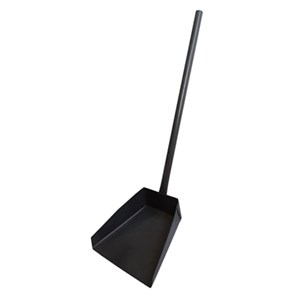 Совок для мусора металлический, высокая ручка, длина 100 см, порошковая окраска, цвет ассорти, 601832 601832