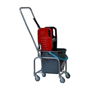 {{photo.Alt || photo.Description || 'Тележка уборочная Eco-Force, 1 съемное ведро 25 л, отжим, металлический каркас, бесшумные колеса, 21EF/1'}}