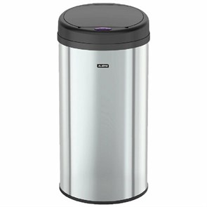 {{photo.Alt || photo.Description || 'Ведро для мусора СЕНСОРНОЕ 30 л, нержавеющая сталь, черная матовая крышка, питание от 4-х батареек AA (не входят в комплект), LAIMA, 609328'}}