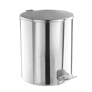 {{photo.Alt || photo.Description || 'Ведро мусорное с педалью 15 литров, УСИЛЕННОЕ, хром, нержавеющая сталь, ТИТАН'}}