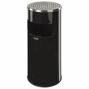 {{photo.Alt || photo.Description || 'Урна с пепельницей 27 литров, 600х250 мм, нержавеющая сталь, черная, LAIMA PROFESSIONAL, 606300'}}