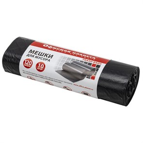 {{photo.Alt || photo.Description || 'Мешки для мусора 120 л, черные, в рулоне 10 шт., прочные, ПНД 20 мкм, 70х110 см, ОФИСНАЯ ПЛАНЕТА, 601390'}}