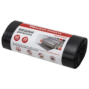 {{photo.Alt || photo.Description || 'Мешки для мусора 60 л черные в рулоне 20 шт. прочные, ПНД 15 мкм, 60х70 см, ОФИСНАЯ ПЛАНЕТА, 601384'}}