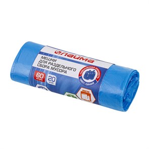 {{photo.Alt || photo.Description || 'Мешки для раздельного сбора мусора 60 л синие в рулоне 20 шт., ПНД 10 мкм, 58х68 см, LAIMA, 606703, 3828'}}